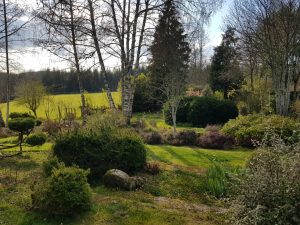 Vue du Jardin d’Arsac en Haute-Corrèze